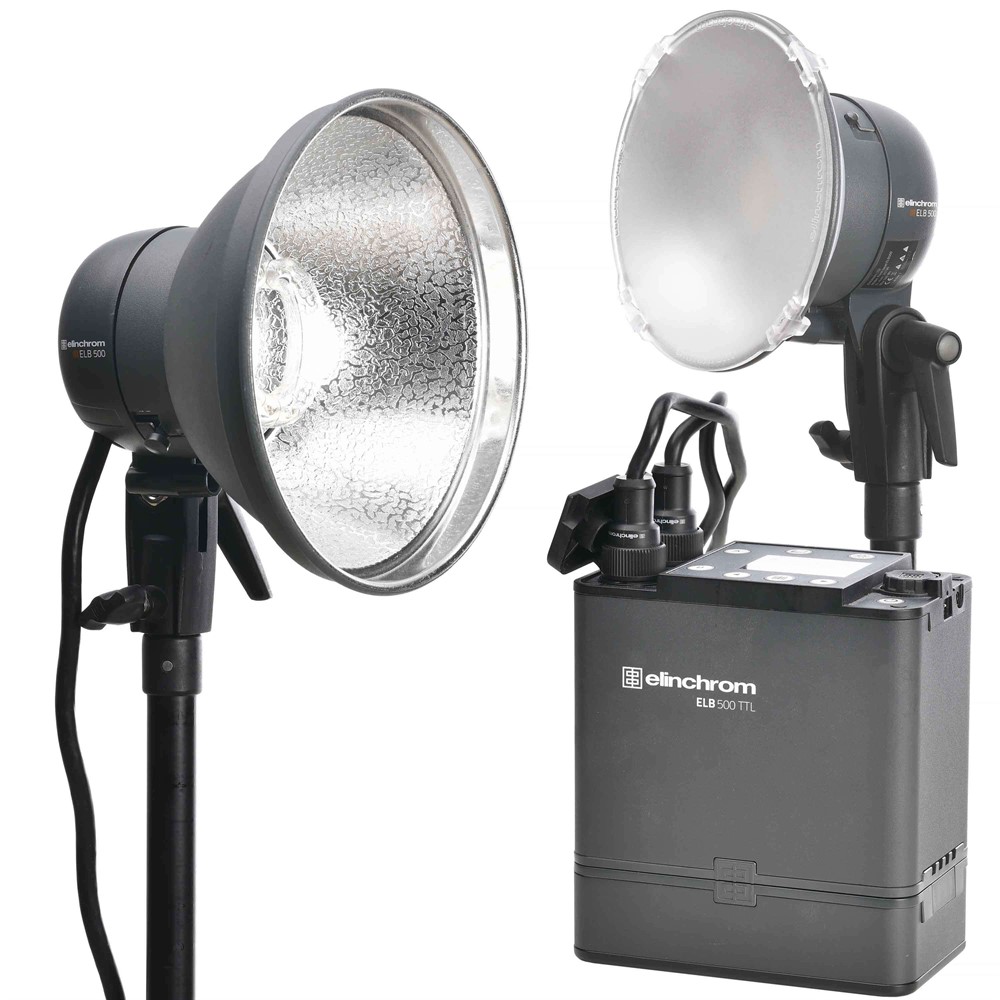 Elinchrom ELB 500 TTL - Two Heads
