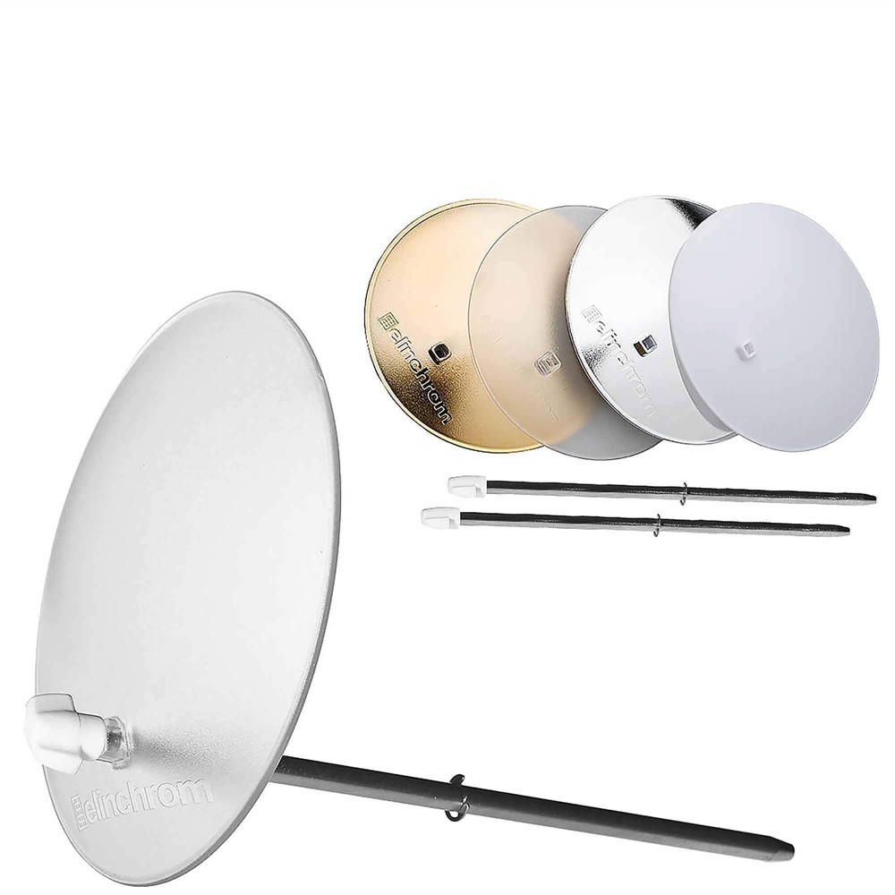 Elinchrom set with four deflectors