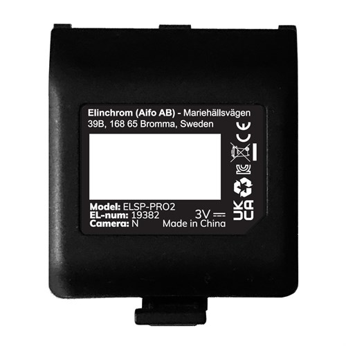 Elinchrom Pro X Battery Cover | Label N