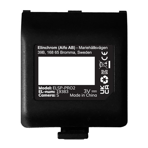 Elinchrom Pro X Battery Cover | Label S