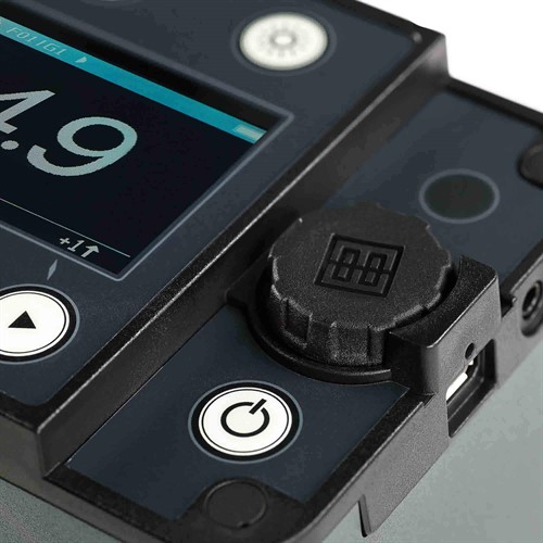 Control knob provides easy handling