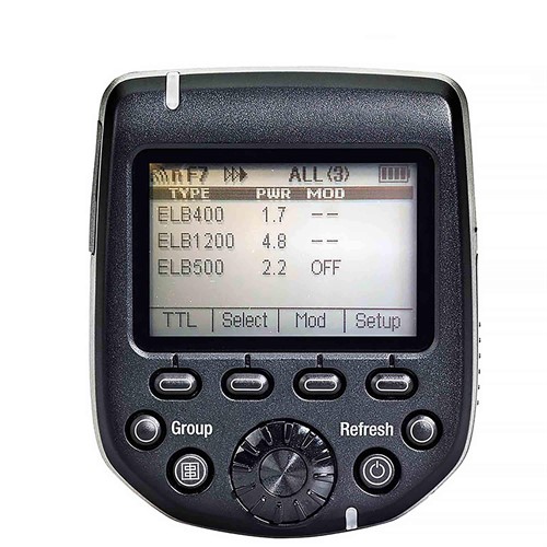 Elinchrom Transmitter Pro Manual Mode
