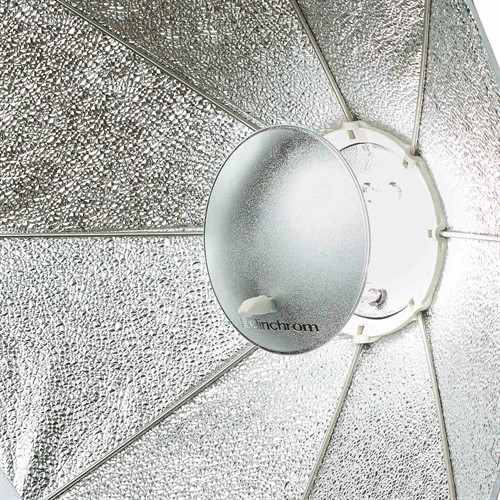 Elinchrom Deflector mounted in Rotalux softbox