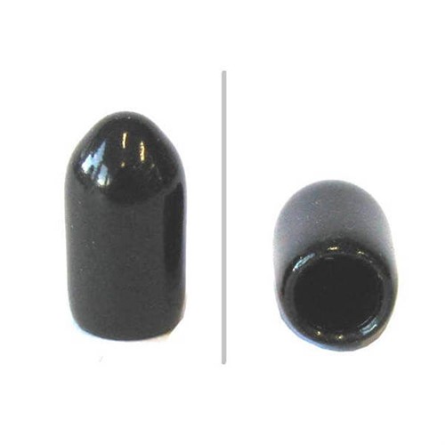 PVC Tip black for rods ø 4mm